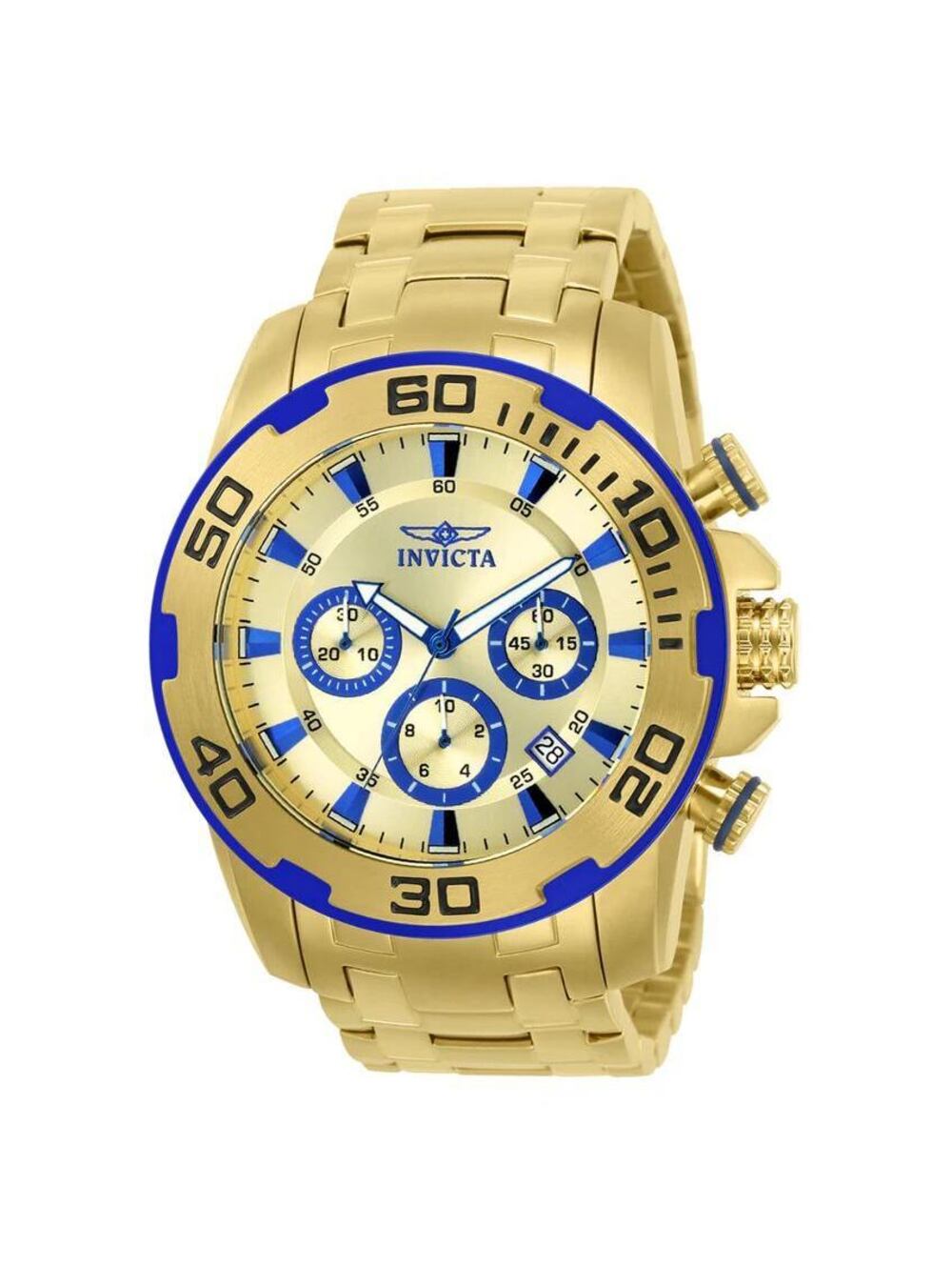 Invicta Pro Diver SCUBA Men's Watch - 50mm, Gold (22320)